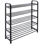 4-Tloor Floor Shoe Rack – Simple, Creative Door Storage
