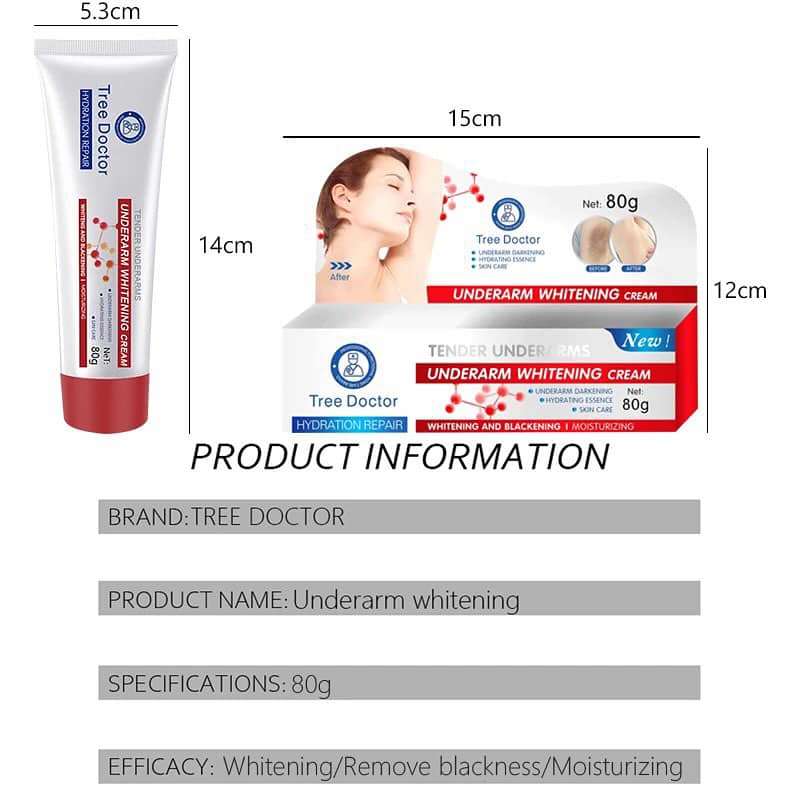 Whitening Cream – Private Parts, Underarms, Intimate Area Brightening & Dark Spot Reduction
