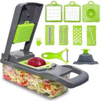 Vegetable Cutter Multifunctional Slicer – Fruit, Potato Peeler, Carrot Grater & Kitchen Basket