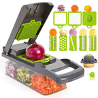 Vegetable Cutter Multifunctional Slicer – Fruit, Potato Peeler, Carrot Grater & Kitchen Basket