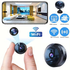 Compact Wireless Security Camera, 1-Pack, Rechargeable Battery, Night Vision & Motion Alerts